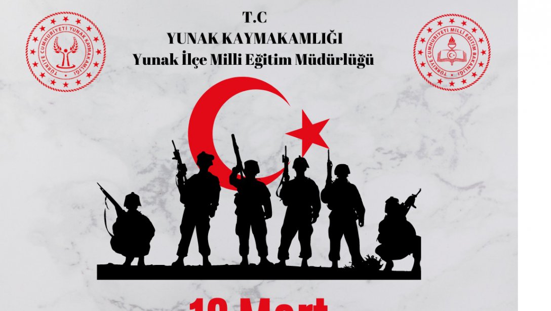 18 Mart Çanakkale Zaferi ve Şehitleri Anma Günü programımıza katılımlarınızı dileriz