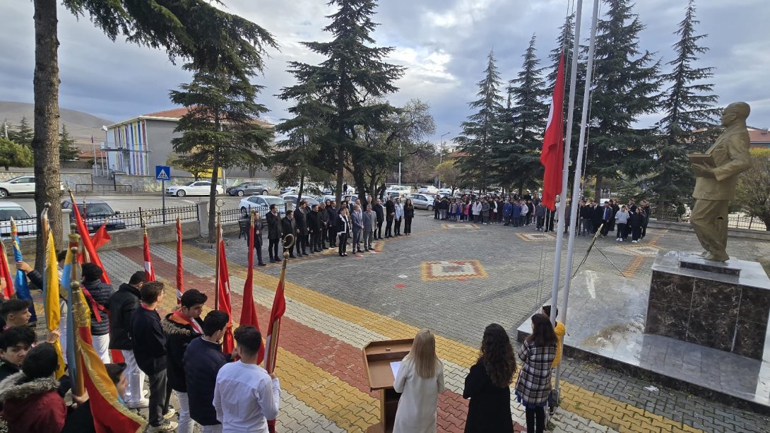 24 KASIM ÖĞRETMENLER GÜNÜ KUTLANDI